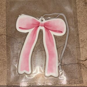 Pink Bow Air Freshener